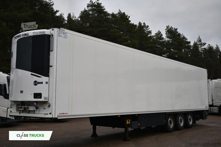 Refrižeratorinė puspriekabė SCHMITZ CARGOBULL SKO DoubleDeck FP60 SLXi300 Lifting Axle