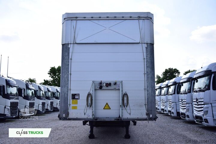 Open semitrailer with tarp SCHMITZ CARGOBULL SCS24/L Varios