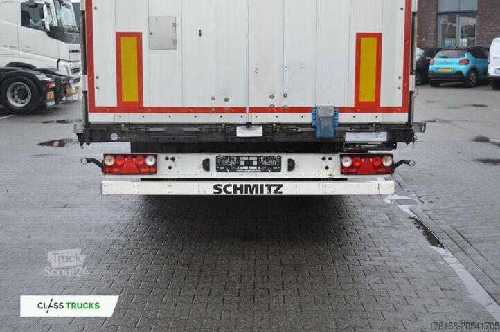 Open semitrailer with tarp SCHMITZ CARGOBULL SCS24/L Varios