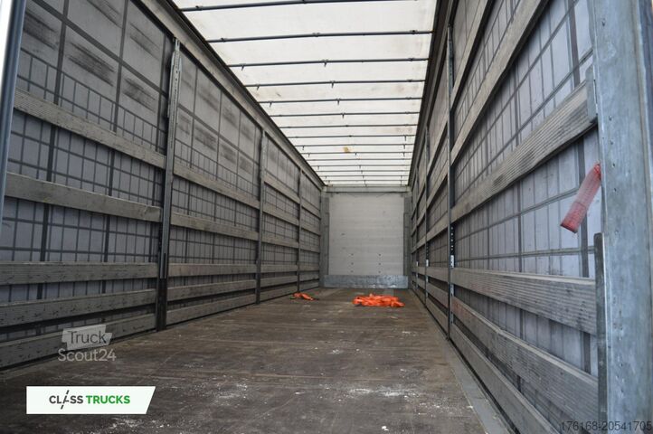 Open semitrailer with tarp SCHMITZ CARGOBULL SCS24/L Varios
