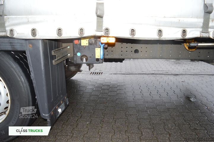 Open semitrailer with tarp SCHMITZ CARGOBULL SCS24/L Varios