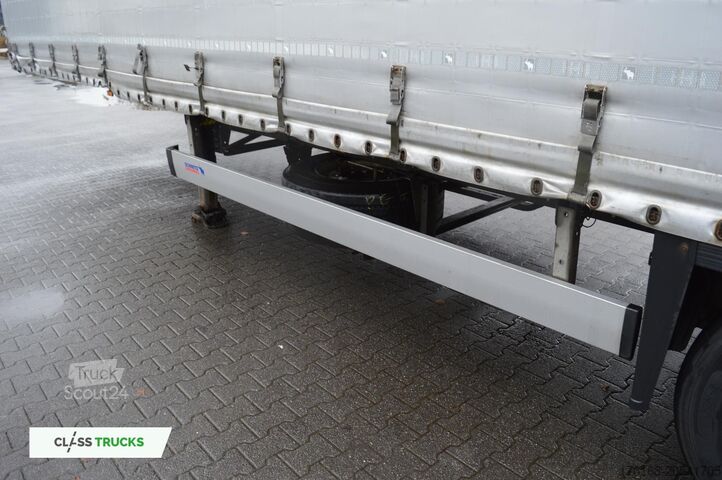 Open semitrailer with tarp SCHMITZ CARGOBULL SCS24/L Varios