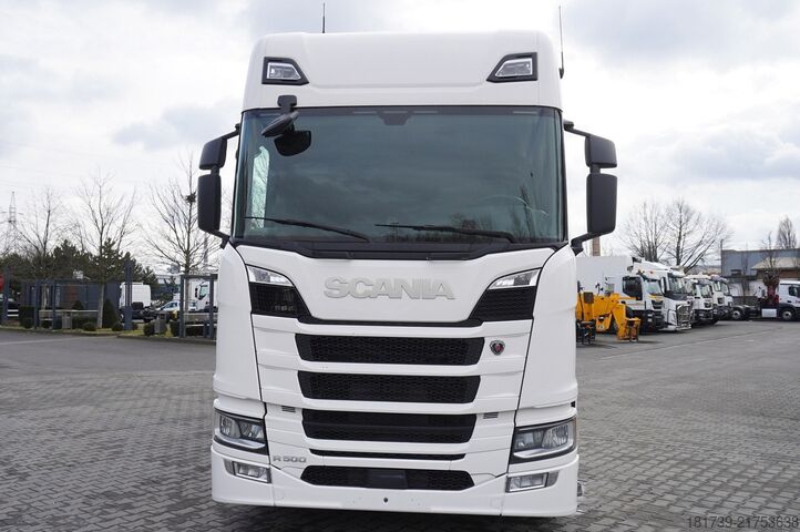 Kyld lastbil SCANIA R500 6x2 / Kiesling meat hook refrigerat