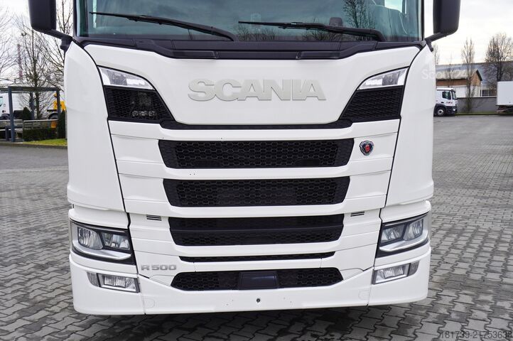 Kyld lastbil SCANIA R500 6x2 / Kiesling meat hook refrigerat