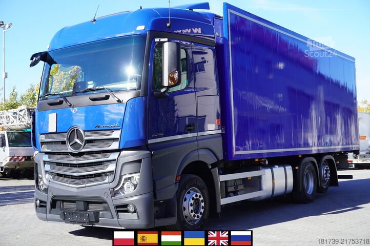 Hűtős Mercedes-Benz Actros 2548 MP5 6×2 / Schmitz 19 EPAL