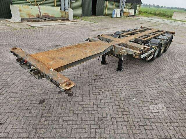 Pacton MFCC Multi Lifting axle 2x20FT / 40FTHC / 45FT