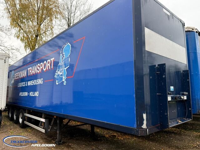 Koffer Groenewegen DRO-14-27 BPW Assen, As1 liftbaar, Trommelremmen