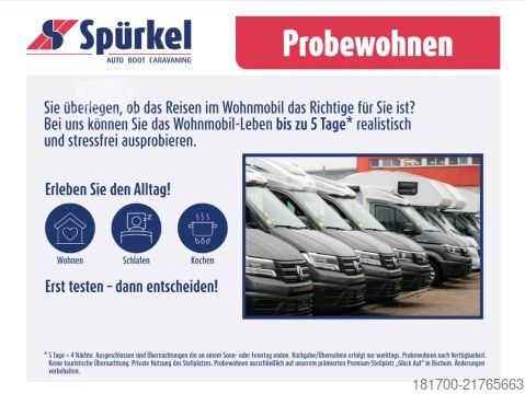 Halvintegreret autocamper Knaus L!VE WAVE 650 MEG Black Selection *bis 5 Tage Probewohnen*