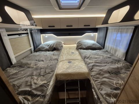 Halvintegreret autocamper Knaus L!VE WAVE 650 MEG Black Selection *bis 5 Tage Probewohnen*