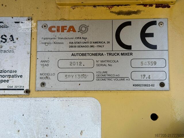 φορτηγό αναμικτήρας σκυροδέματος Astra HD9 84.48