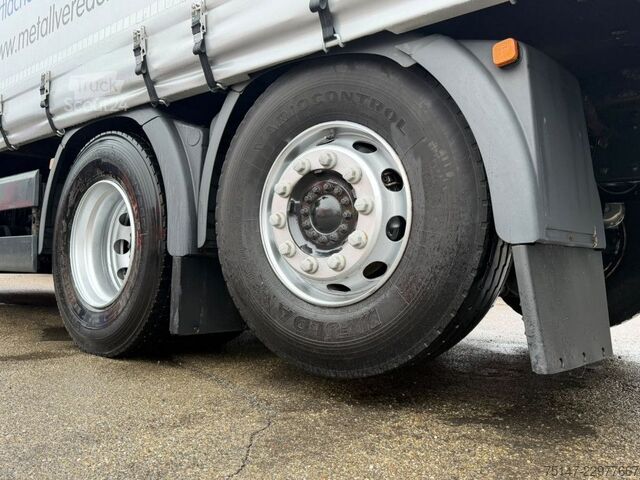 Φορτηγό πλατφόρμα με μουσαμά MAN TGS 26.440 6x2-4 LL AHK Lift-/Lenkachse Intarder