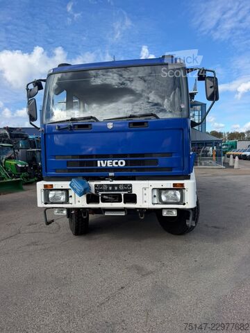 Φορτηγό κουτί (κουρμπαριστό) IVECO FF135E24 4x4 Allrad THW GKW Seilwinde 9-Sitzer