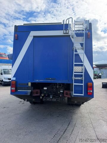 LKW mit Kofferaufbau IVECO FF135E24 4x4 Allrad THW GKW Seilwinde 9-Sitzer