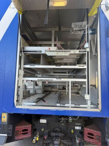 LKW mit Kofferaufbau IVECO FF135E24 4x4 Allrad THW GKW Seilwinde 9-Sitzer