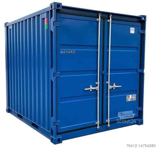 A1 Container 10 Fuß Lagercontainer RAL 5010 Enzianblau