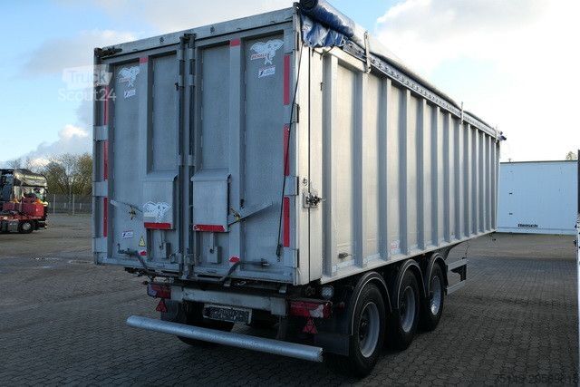 Naczepa wywrotka BENALU BENCERE, Alu, 51m³, Kombitüren, Alu-Chassis,Lift