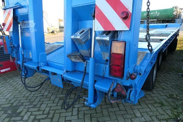 Remorque porte-engins surbaissée LANGENDORF TUE 46/62-6, 60to. GG, Gelenkt, Hydr. Rampen