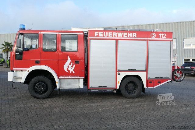 Inne IVECO FF135E22W 4x4, Feuerwehr, Allrad, Pumpe, Tank