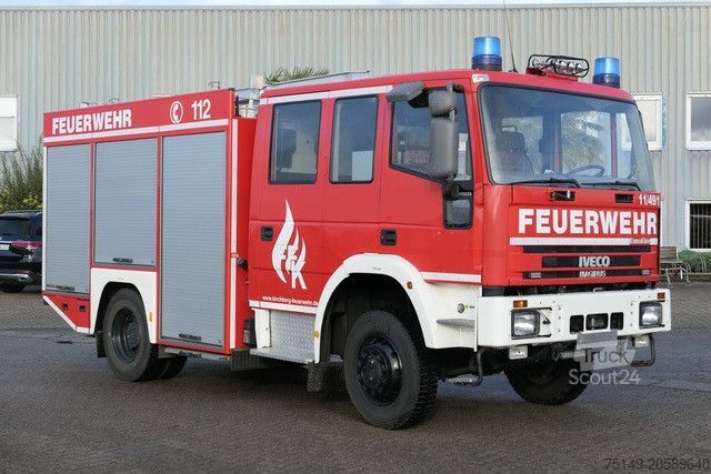 Diğerleri IVECO FF135E22W 4x4, Feuerwehr, Allrad, Pumpe, Tank