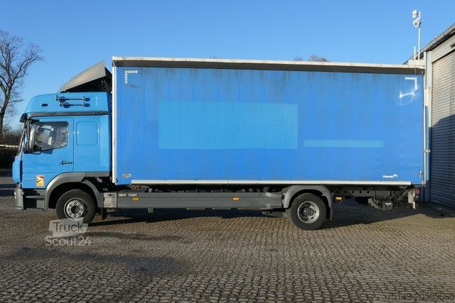 Ladbil med presenning MERCEDES-BENZ 1330 Atego 4x2, Schlafliege, LBW, AHK, Klima