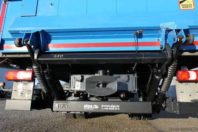 LKW mit Pritsche & Plane MERCEDES-BENZ 1330 Atego 4x2, Schlafliege, LBW, AHK, Klima