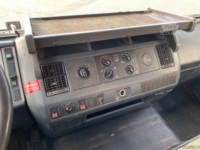 Camión de plataforma MAN 10.224 | Tirre Faltkran*AHK*manuell*Blatt