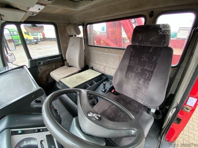 Lastbil med flak MAN 10.224 | Tirre Faltkran*AHK*manuell*Blatt