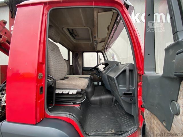 Lastbil med flak MAN 10.224 | Tirre Faltkran*AHK*manuell*Blatt