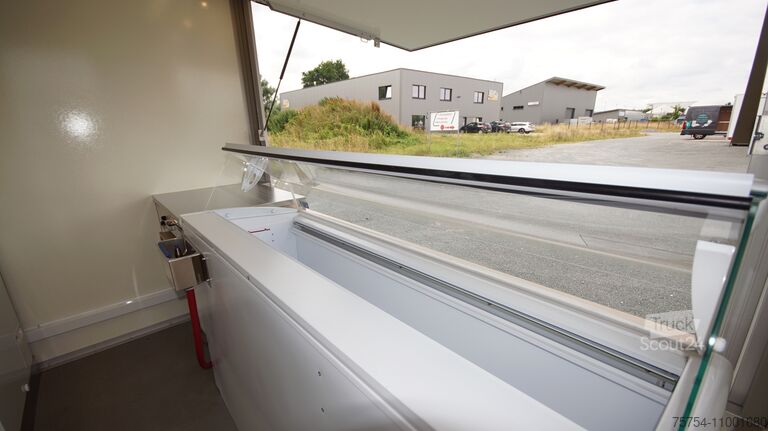 Vending trailer Multitrailer 2,50m ICE-CREAM Speiseeis - Kurzfristig verfügbar - Neu