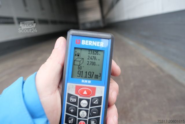 شبه مقطورة صندوقية SCHMITZ CARGOBULL SKO 24/DOPPELSTOCK / LBW 2000 kg UFB LASI 12642