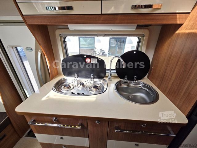 Alkove-camper EURAMOBIL Terrestra TA 640 VB - Solar - Etagenbetten -