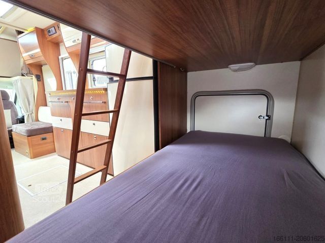 Alkovinis kemperis EURAMOBIL Terrestra TA 640 VB - Solar - Etagenbetten -