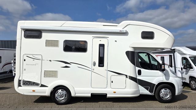 Alkoves bobil EURAMOBIL Terrestra TA 640 VB - Solar - Etagenbetten -