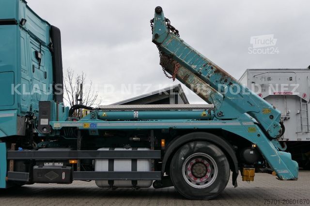 Camion benne MERCEDES-BENZ Actros 1848 Absetzkipper Meiller Funk Kamera EU6