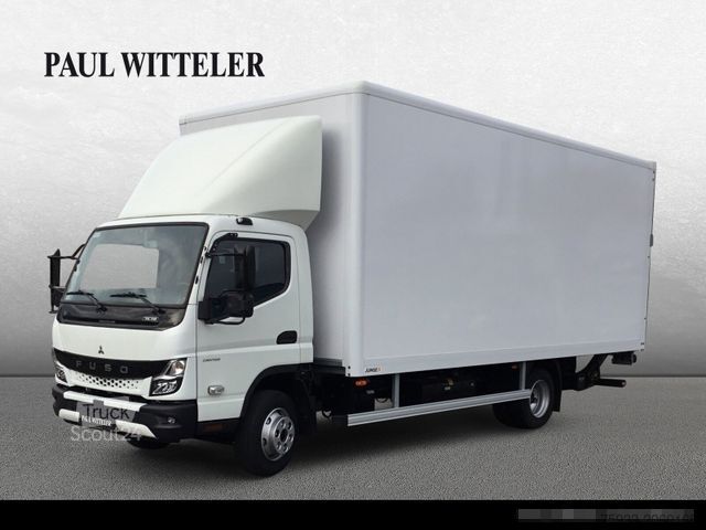 Furgon skrzyniowy FUSO Canter 7C18 Junge-Koffer mit LBW +Klimaautomatk