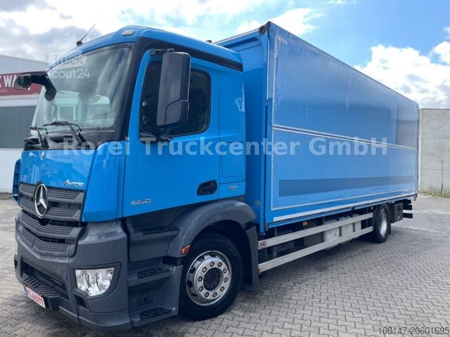 Nákladné auto s plochou korbou a plachtou MERCEDES-BENZ 1830L  Antos E6, M-Haus, Klima, AHK,