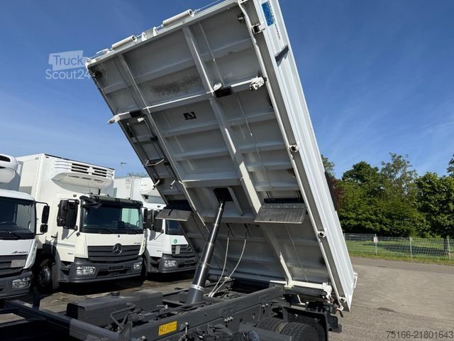 Camion-benne tricar MERCEDES-BENZ ATEGO 1223 K Kipper MEILLER 3-Seiten*2 X AHK
