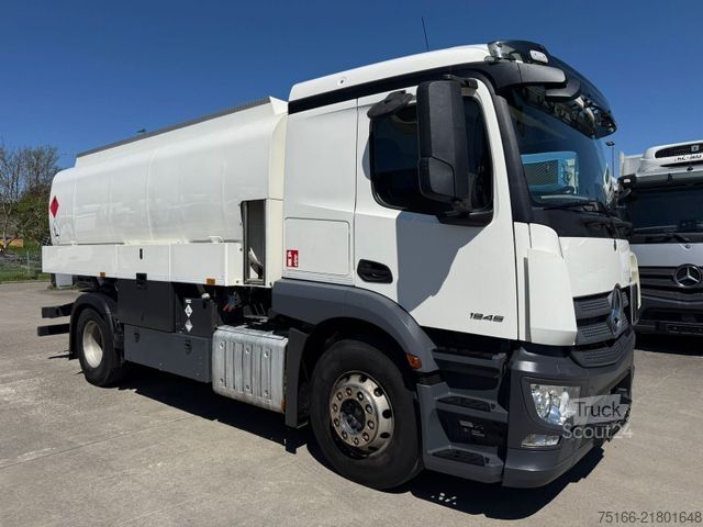 Tartálykocsi MERCEDES-BENZ ACTROS 1846 L TANKWAGEN 14.000 LTR*OBEN- u.UNTEN