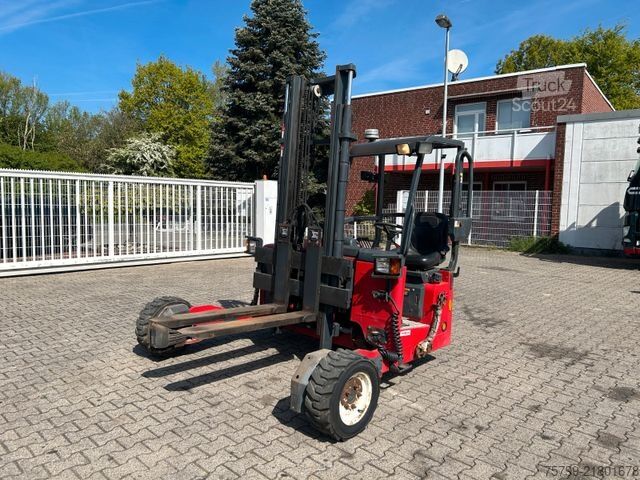 Chariot élévateur MOFFETT Mitnhahmestapler  HIAB MOFFETT M4 20.4