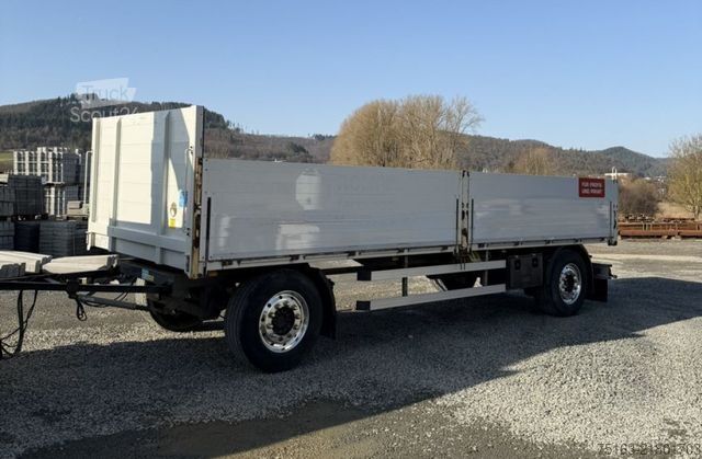 مقطورة مفتوحة  Pritschenanhänger BPAL 180/73 Baustoffanhänger