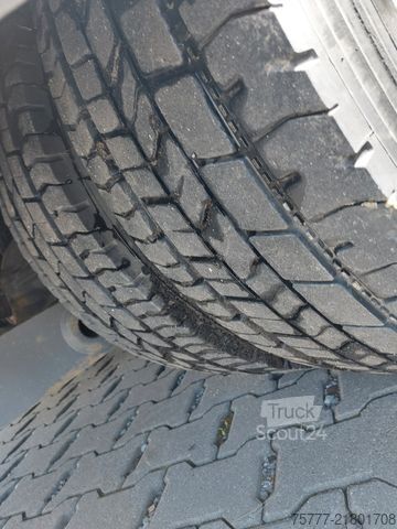 Plattewagen met zeil MERCEDES-BENZ Atego 12-24 PL-SP- Blatt/Luft- Klima- LBW