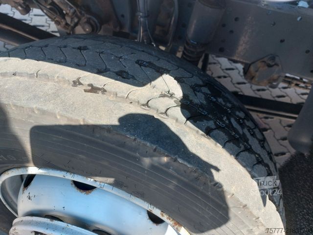 Plattewagen met zeil MERCEDES-BENZ Atego 12-24 PL-SP- Blatt/Luft- Klima- LBW