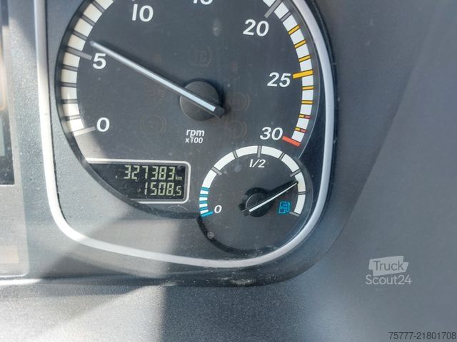 Plattewagen met zeil MERCEDES-BENZ Atego 12-24 PL-SP- Blatt/Luft- Klima- LBW