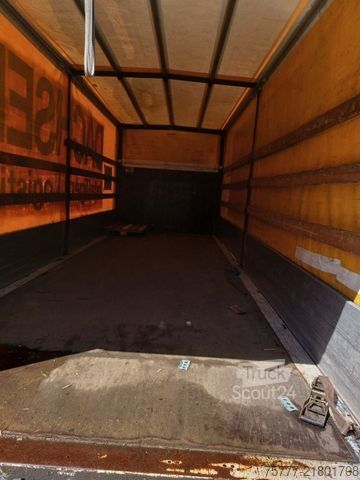 Plattewagen met zeil MERCEDES-BENZ Atego 12-24 PL-SP- Blatt/Luft- Klima- LBW