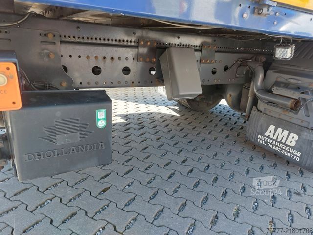 Plattewagen met zeil MERCEDES-BENZ Atego 12-24 PL-SP- Blatt/Luft- Klima- LBW