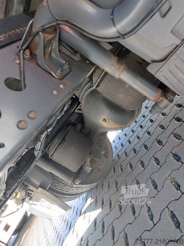 Plattewagen met zeil MERCEDES-BENZ Atego 12-24 PL-SP- Blatt/Luft- Klima- LBW