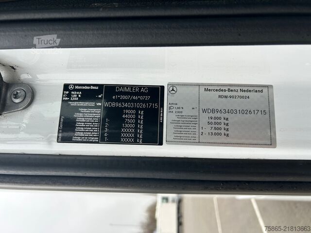 MTS standard Mercedes-Benz Actros 1840 Streamspace / 583 dkm / NL Truck