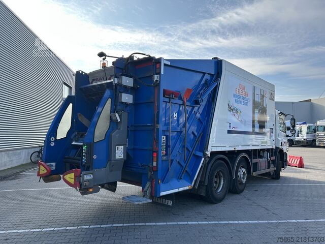 Véhicule de collecte des déchets DAF CF 75 250 EEV / Haller X2C MEKAV 20 m3 / Garbag...
