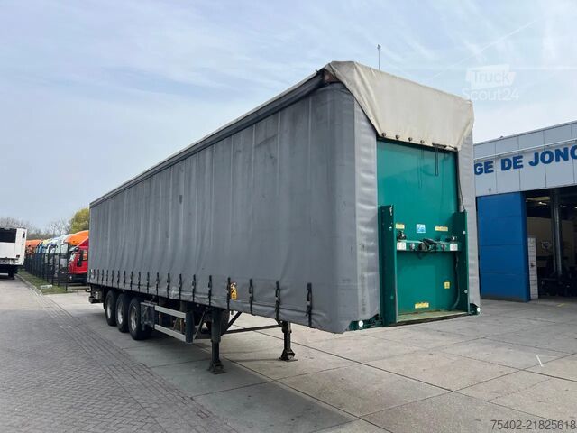 Presenninger, der kan skubbes Groenewegen DRO-14-27 DRO-14-27 / Tautliner / 1x Lift Axle ...