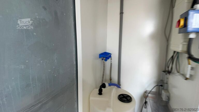 Contenitore per ufficio  8m Werkstatt Office Büro Container